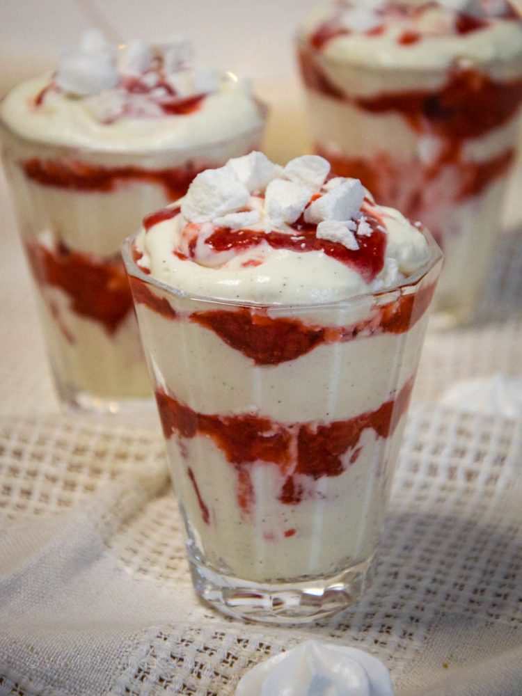 Eton Mess | Classic British Dessert with Whipped Cream, Strawberry ...