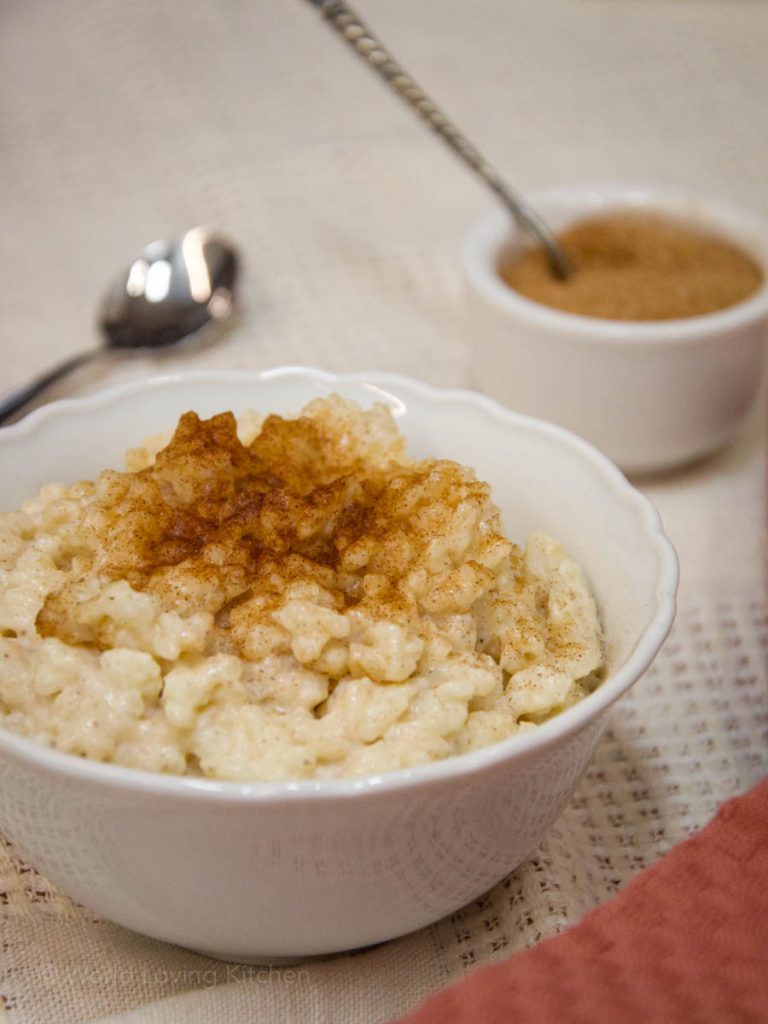 German Rice Pudding with Sugar & Cinnamon || Milchreis mit Zucker & Zimt