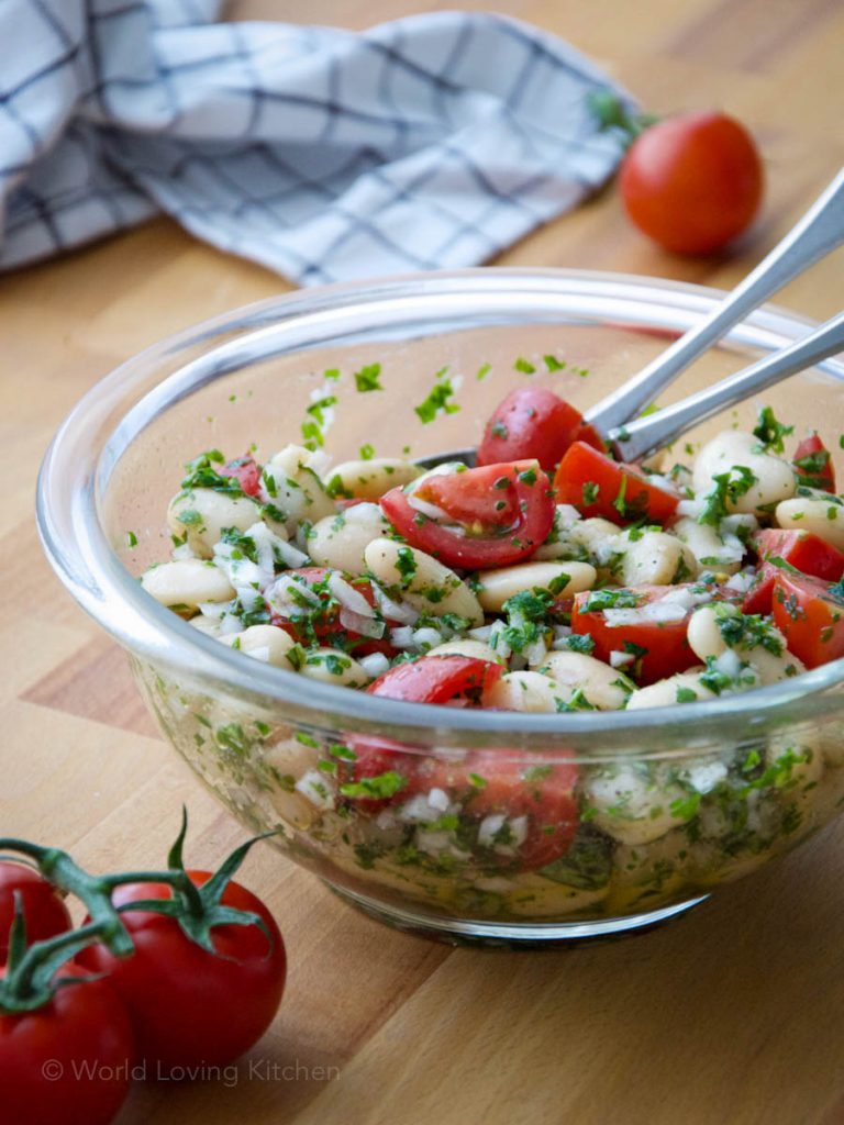 Insalata di Fagioli Bianchi | Italian White Bean Salad /// Insalata di Fagioli Bianchi | Italienischer Weißer Bohnensalat
