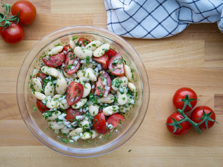 Insalata di Fagioli Bianchi | Italienischer Weißer Bohnensalat – World ... Insalata di Fagioli Bianchi | Italienischer Weißer Bohnensalat – World ...