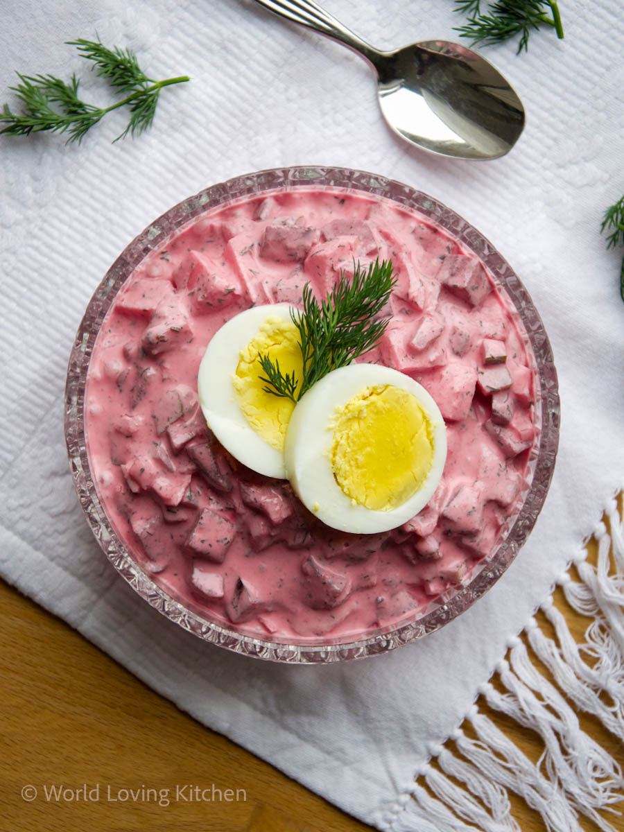 German Red Herring Salad /// Roter Heringssalat